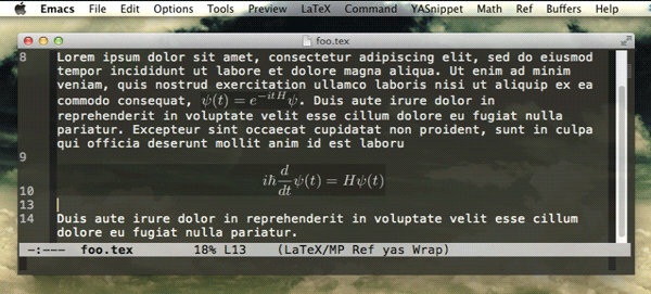 Auctex Preview Screenshot Auctex Preview Screenshot