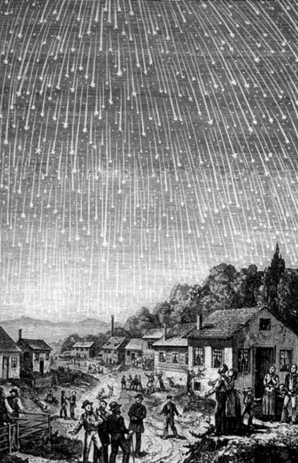 1803 Meteor Shower in L'Aigle, France