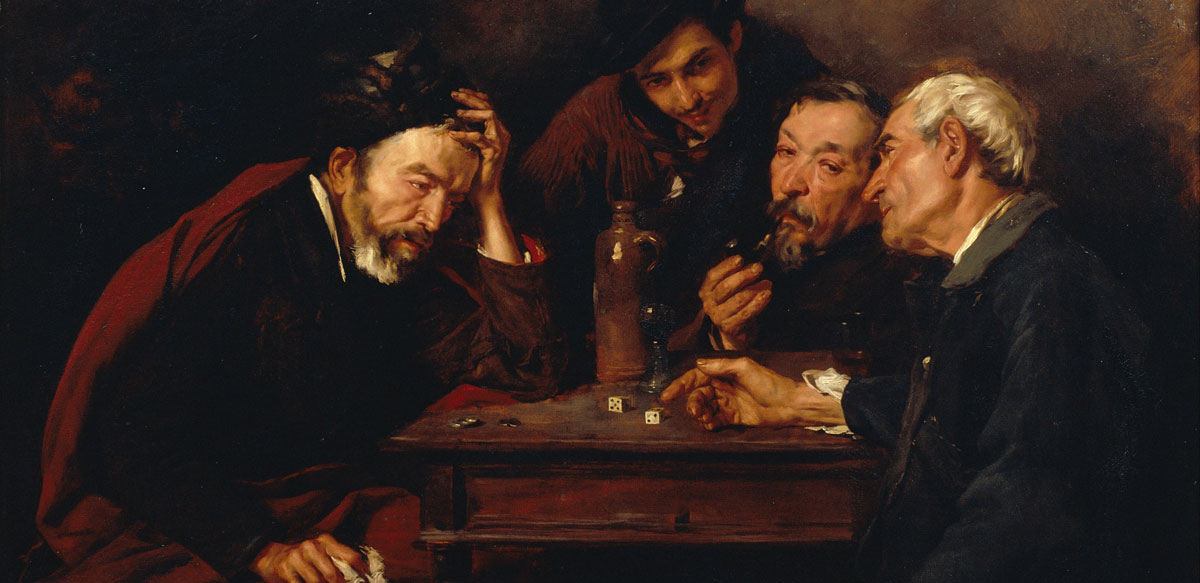 Simó Gómez (1874) 'The Dice Players'