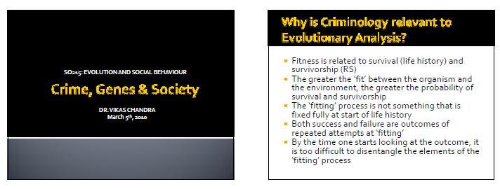 Crime, Genes and Society Guest Lecture Slides