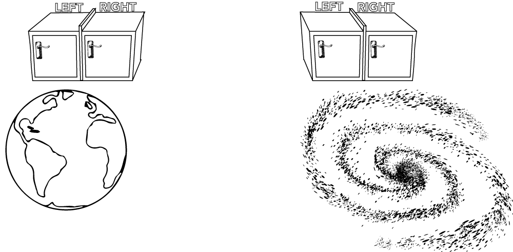 Entangled particles separated by a great distance