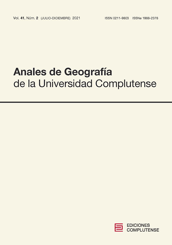 Anales de Geografía de la Universidad Complutense